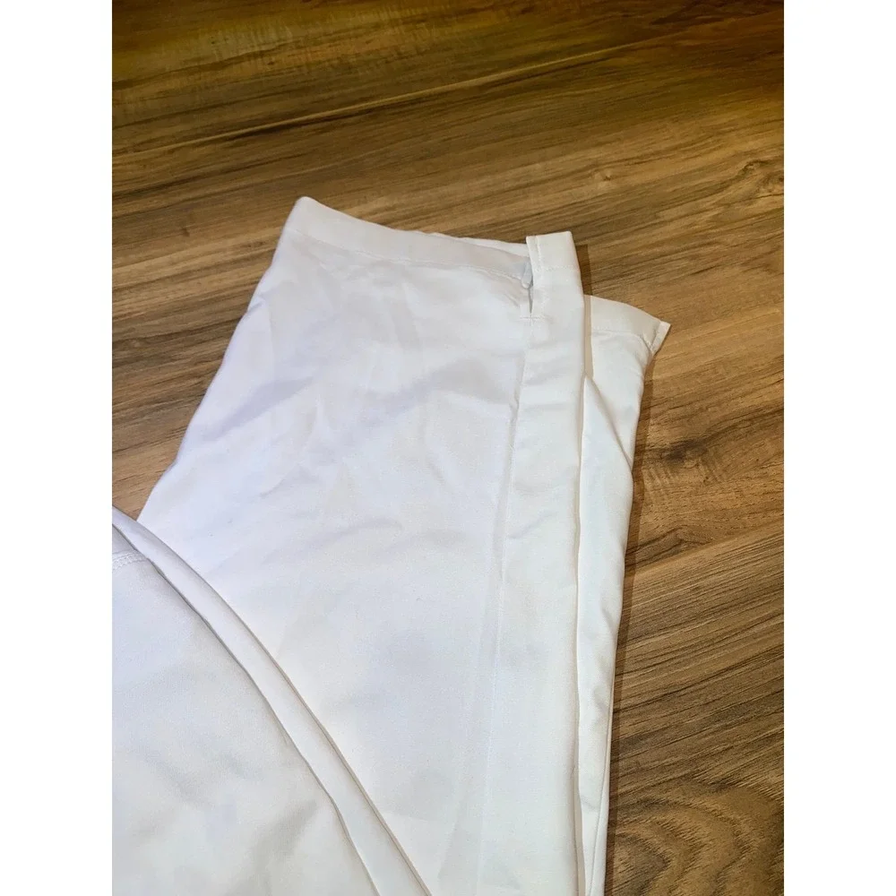 PGA Tour Women's Golf Pant Capris,‎ Size 14, White